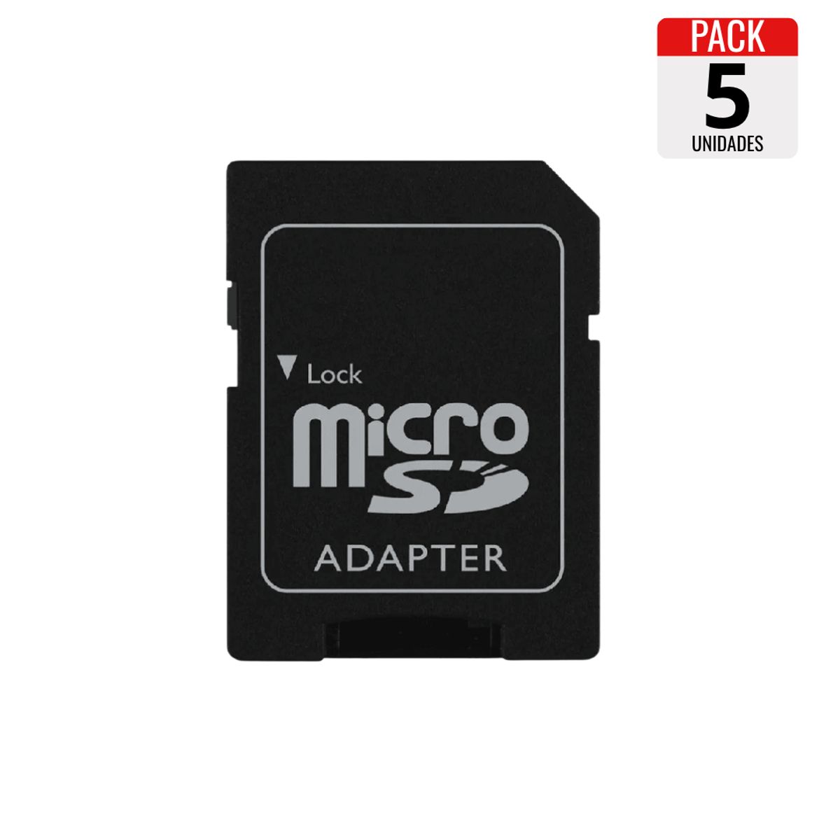 DM - Adaptador de Memoria SD para Micro SD  Pack x5 Unidades