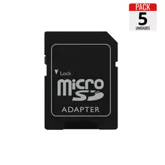 DM - Adaptador de Memoria SD para Micro SD Pack x5 Unidades