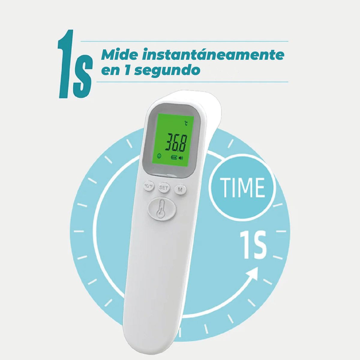 MUNDO ONLINE - Termómetro Infrarrojo Laser Digital sin Contacto