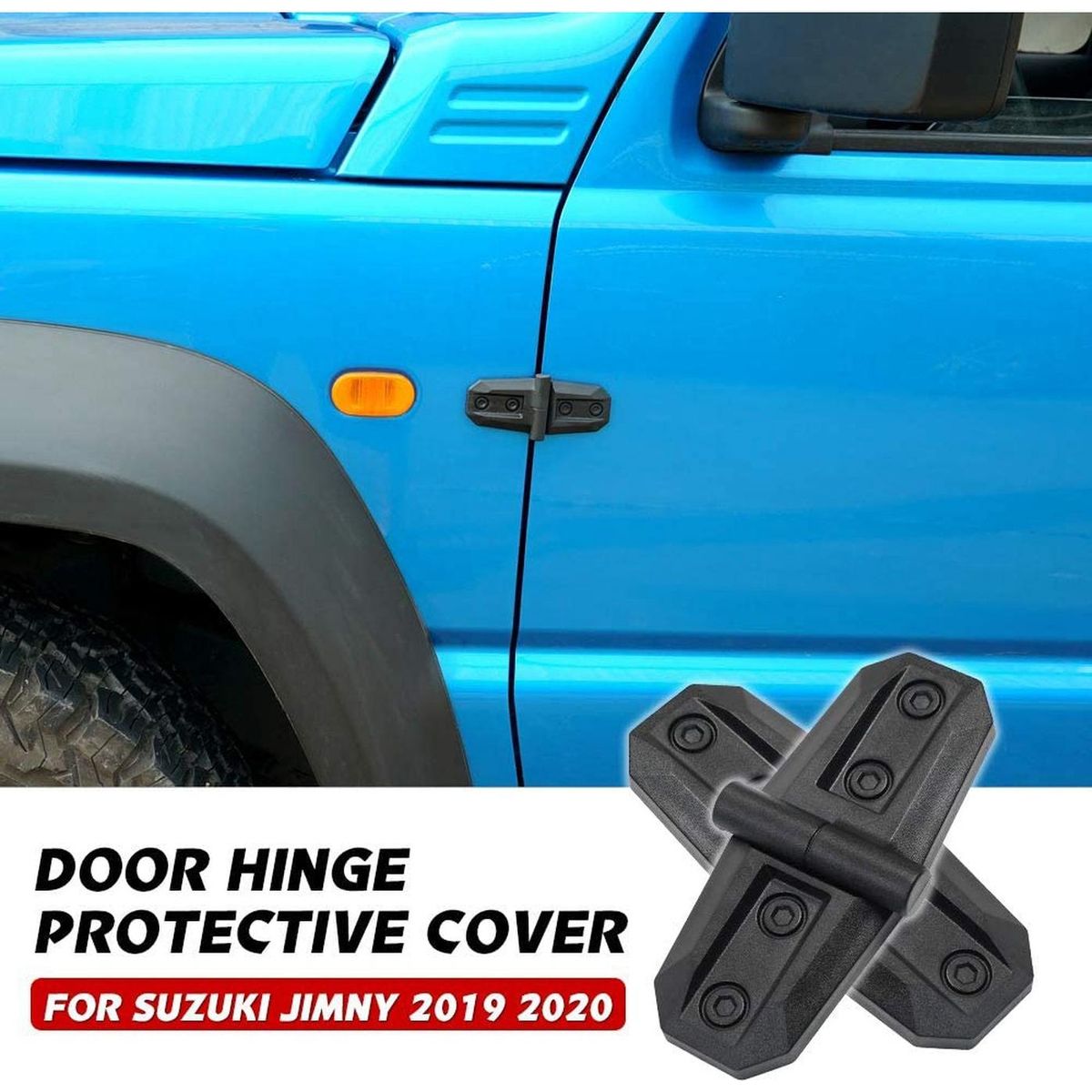 GENERICO - 2 Fundas De Bisagra Para Suzuki Jimny 19-25 Accesorio