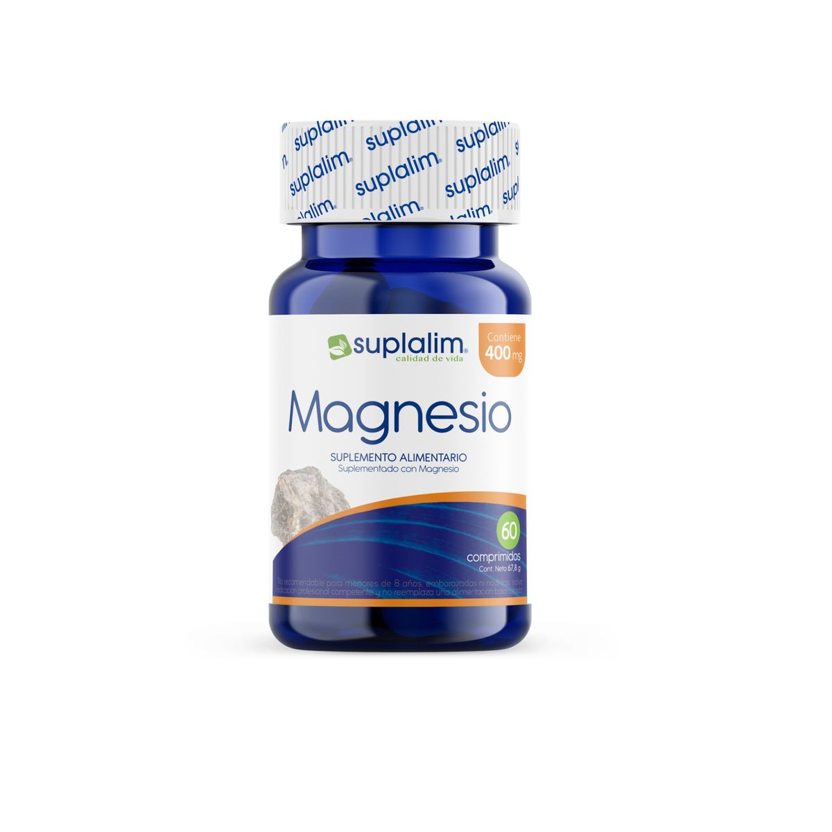 SUPLALIM - Magnesio400 - 60 Comprimidos Suplalim
