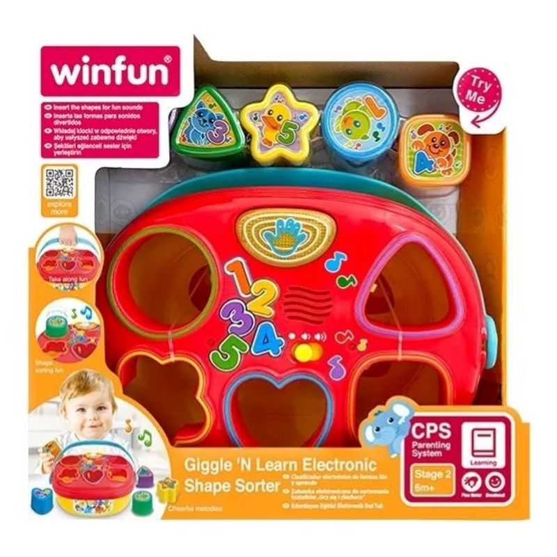 WINFUN - Mis Primeros Bloques Con Luz Y Sonido
