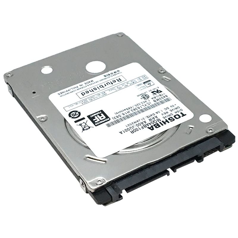 TOSHIBA - Toshiba 1tb/gb Rpm Sata 0.276 In 2.5in Disco Duro - Excelente (Reacondicionado)