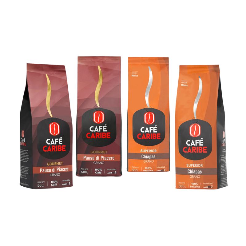 CAFE CARIBE - Café Mix Gourmet Grano -  2 kilos