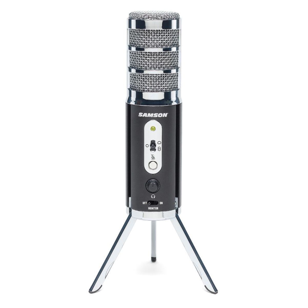 SAMSON - Microfono Condensador USB Samson Satellite - Negro