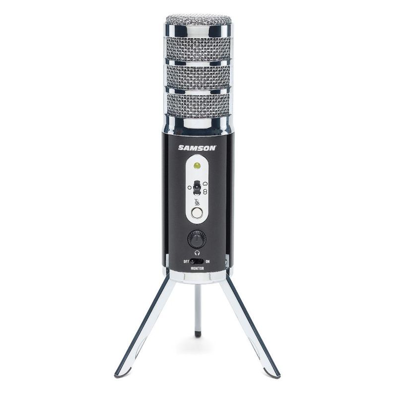 SAMSON - Microfono Condensador USB Samson Satellite - Negro