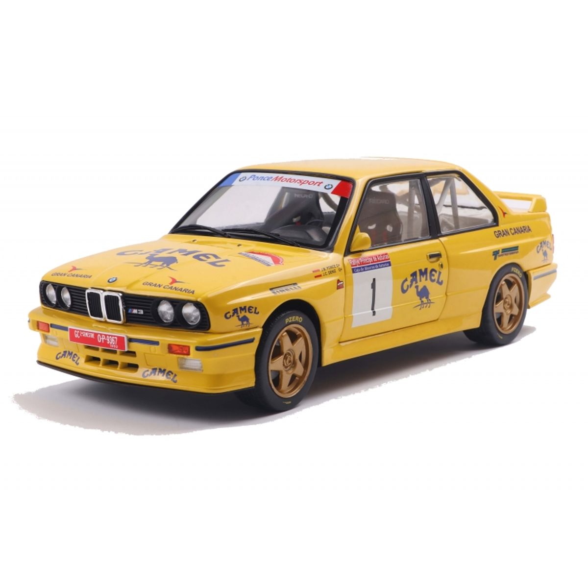 GENERICO - SOLIDO 1801528 1-18 BMW E30 M3 GRA YELLOW 1 JMPONCE