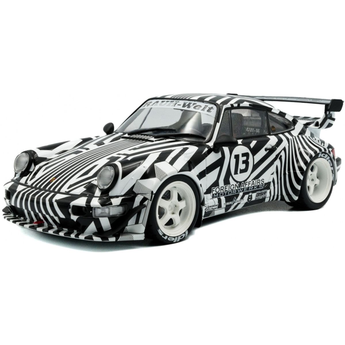 GENERICO - SOLIDO 1807513 1-18 RWB BODYKIT THE ZEBRA CAMOUFLAGE 2022