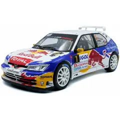 GENERICO - SOLIDO 1808308 1-18 PEUGEOT 306 MAXI WHITE 1 RALLY DU VAR