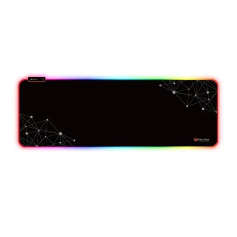 MEETION - Mousepad Gamer Antideslizante Retroiluminado Rgb