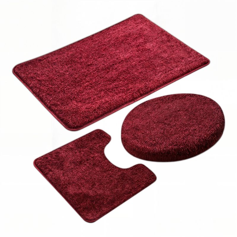 GENERICO - set de baño Juego de baño alfombras de baño cubre tapa wc 3en1