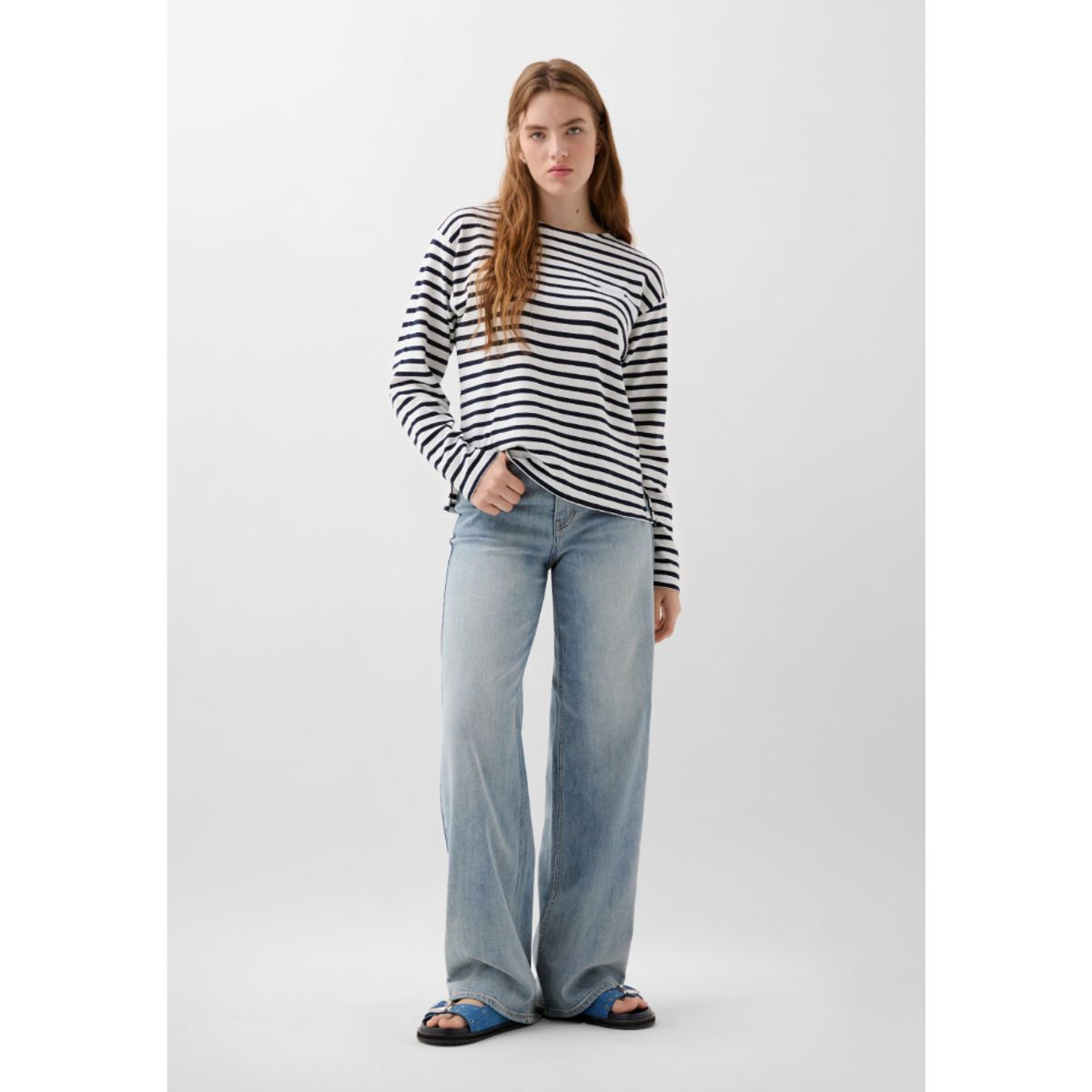 SCALPERS - POLERA RAYAS MANGA LARGA