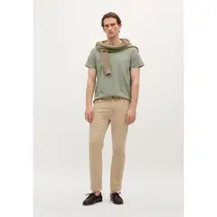 SCALPERS - POLERA CALAVERA BORDADA TONO