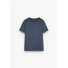 SCALPERS - POLERA CALAVERA BORDADA TONO