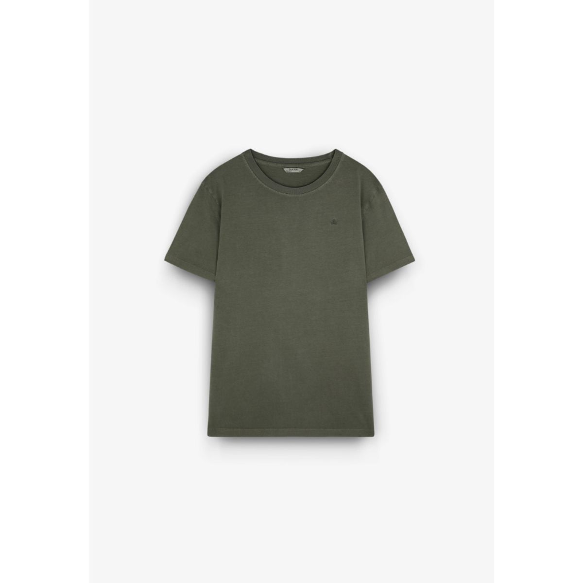 SCALPERS - POLERA CALAVERA BORDADA TONO