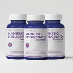 HYPNOS - Pack X3 Magnesio Bisglicinato Quelado Plein By