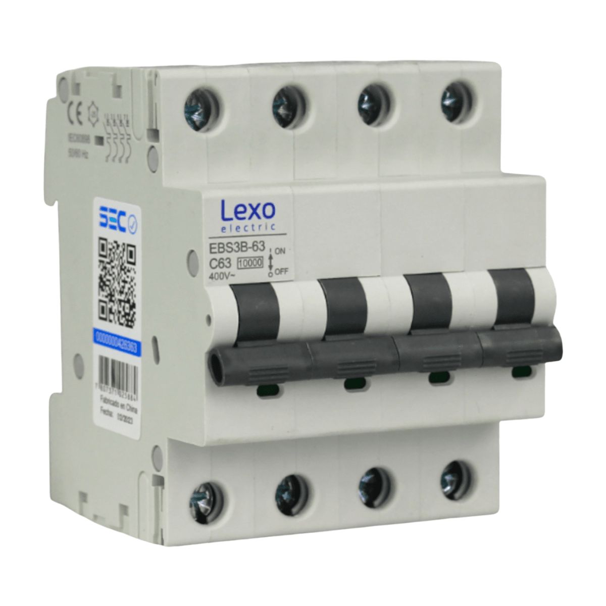 LEXO - INT. AUTOMATICO LEXO 4x63A 10KA C - 5441063