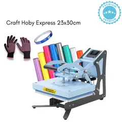 GENERICO - Sublimadora Craft Hoby Express 23X30CM CELESTE K252