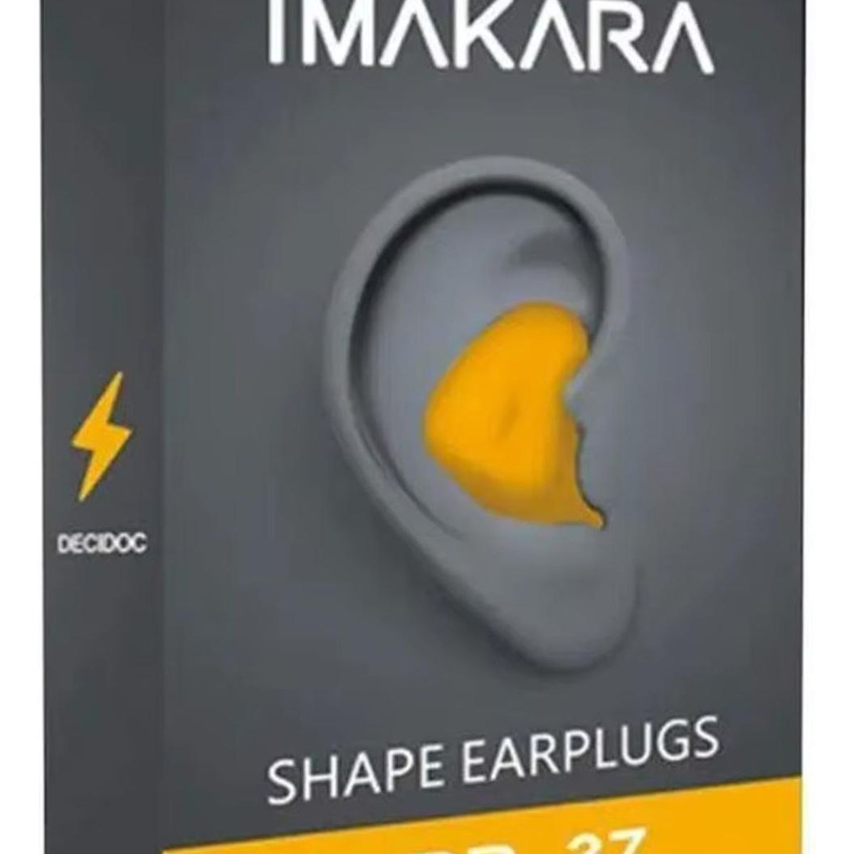 GENERICO - Tapones Moldeables Para Oídos,anti Ruidos, Para Dormir Amarillo