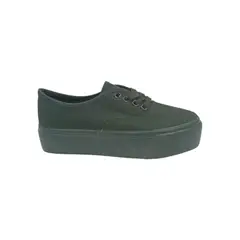 HERIEL - Zapatilla Negra Plataforma Mujer