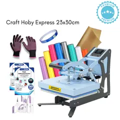 GENERICO - Sublimadora Craft Hoby Express 23X30CM CELESTE K253