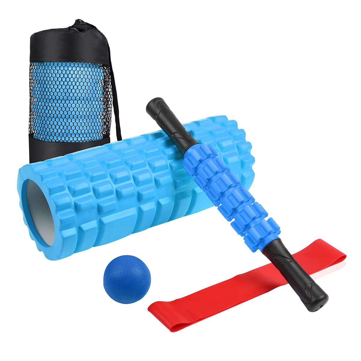 ORCUS - FOAM ROLLER SET 5 PIEZAS ORCUS CELESTE