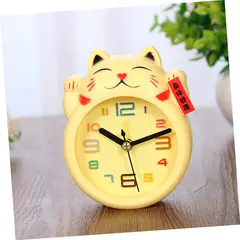 GENERICO - Reloj Despertador Gato De La Suerte