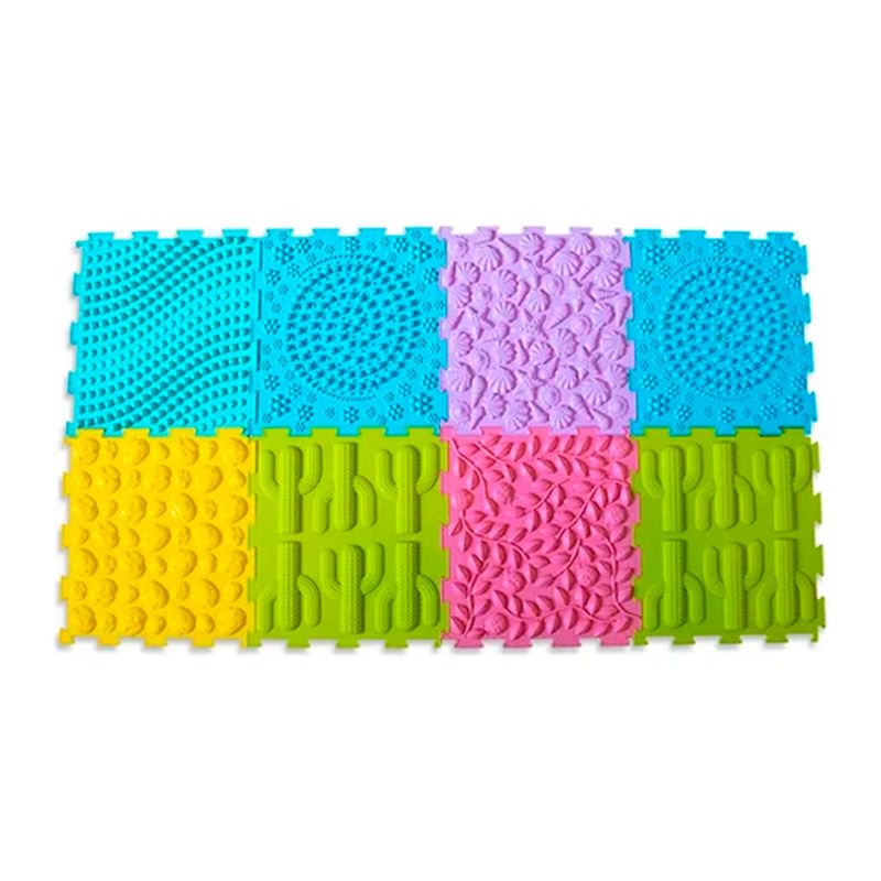 SDFIT - Tapetes Sensorial Niños Set De 8 Piezas A2 - Sr2505