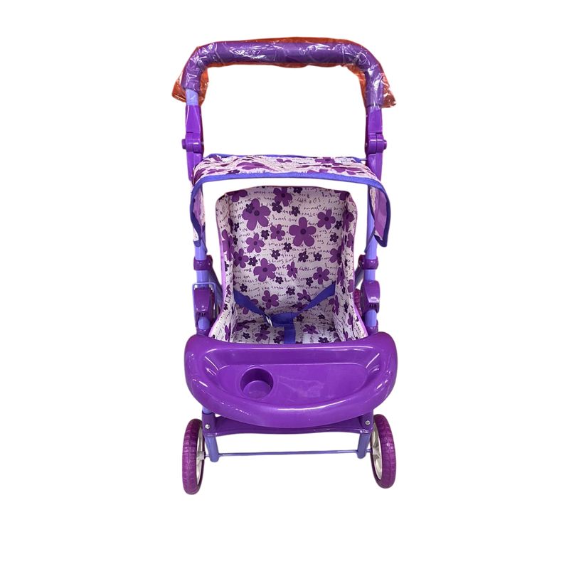 GENERICO - COCHE  DE JUGUETE PARA MUÑECAS MORADO