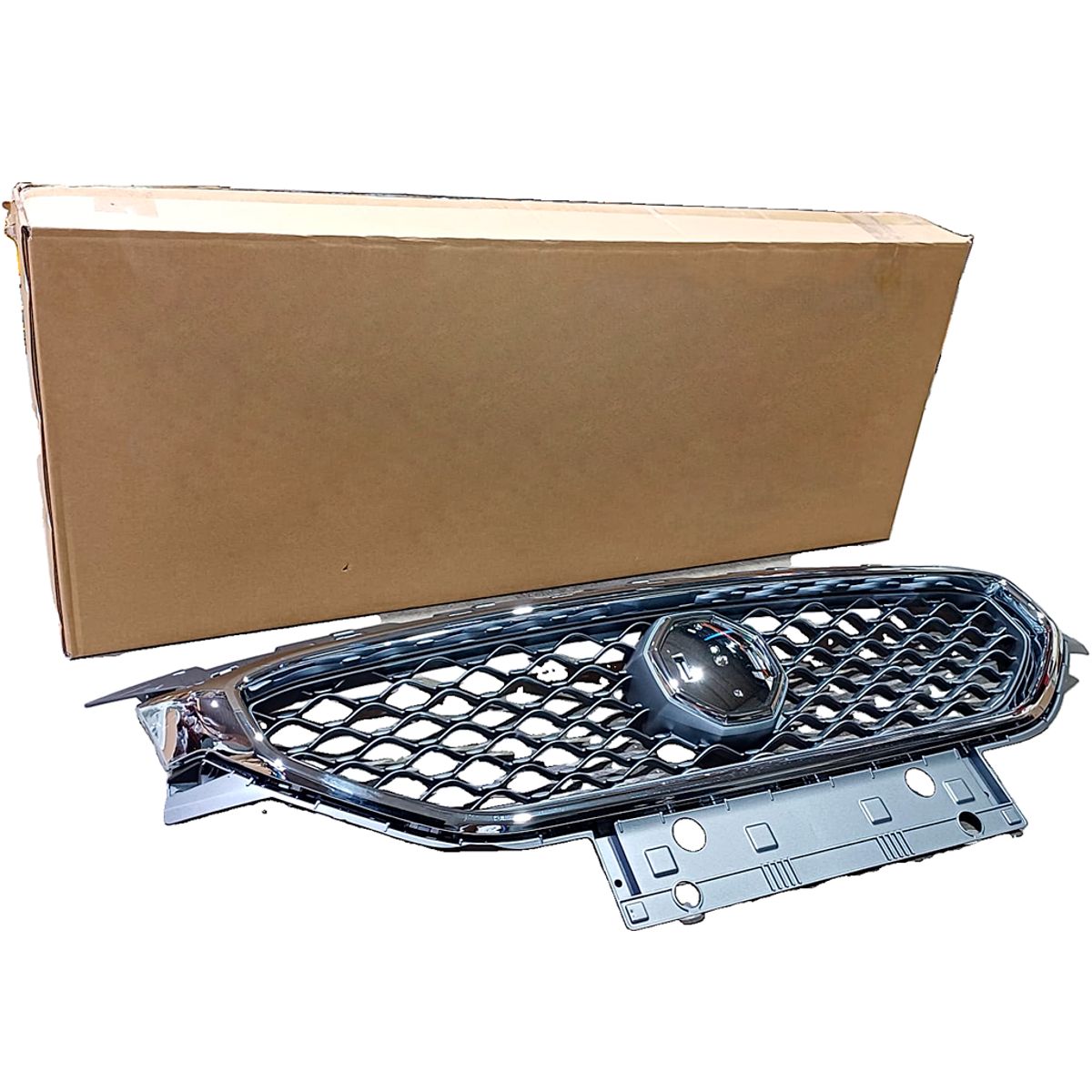 GENERICO - Mascara Frontal Cromado PARA Mg 3 New 1.5 2019-2021