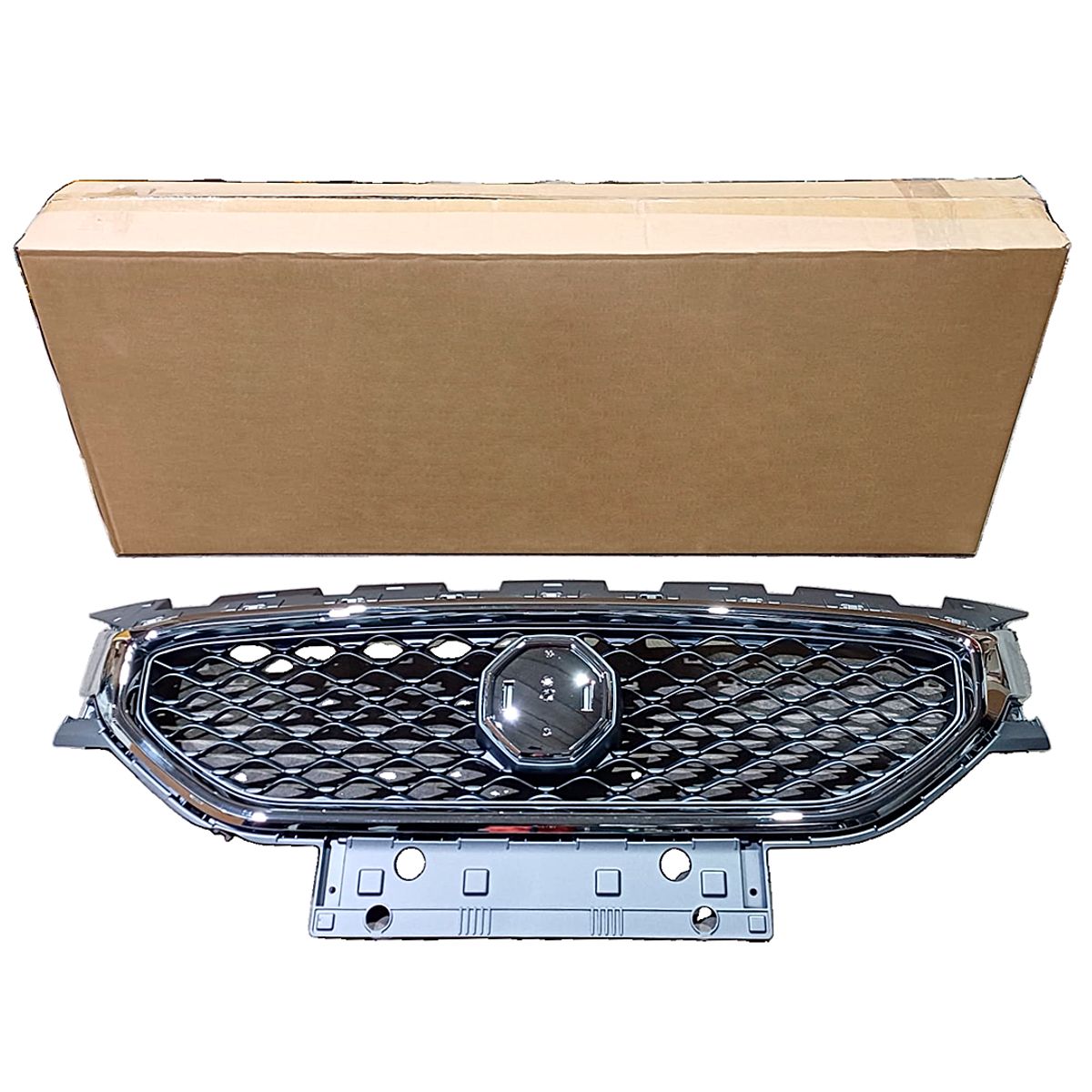 GENERICO - Mascara Frontal Cromado PARA Mg 3 New 1.5 2019-2021