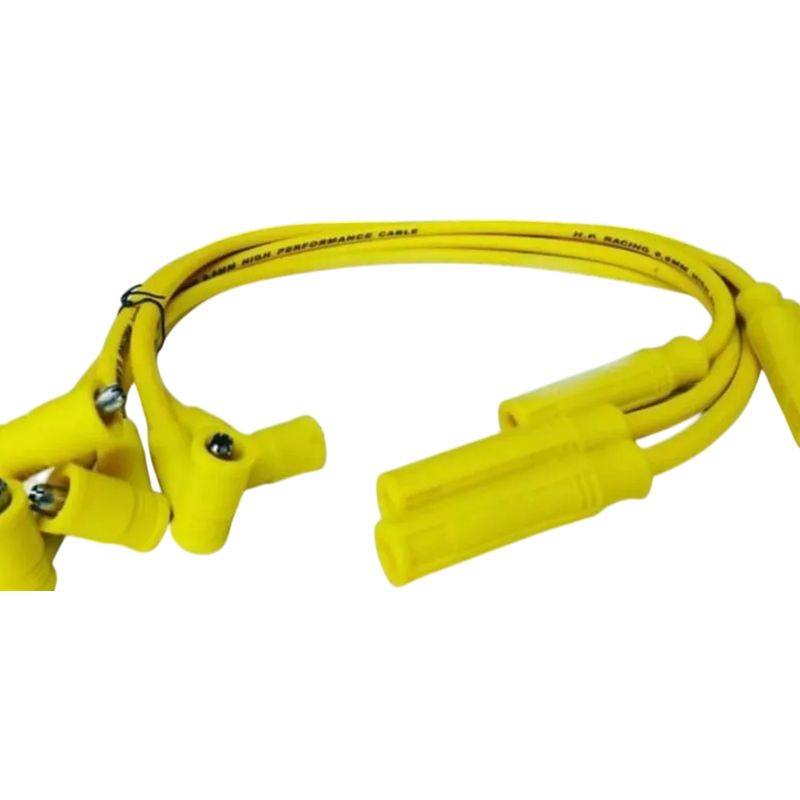 GENERICO - Cables De Bujía Para Auto 98mm Tunning Competición Deportiv