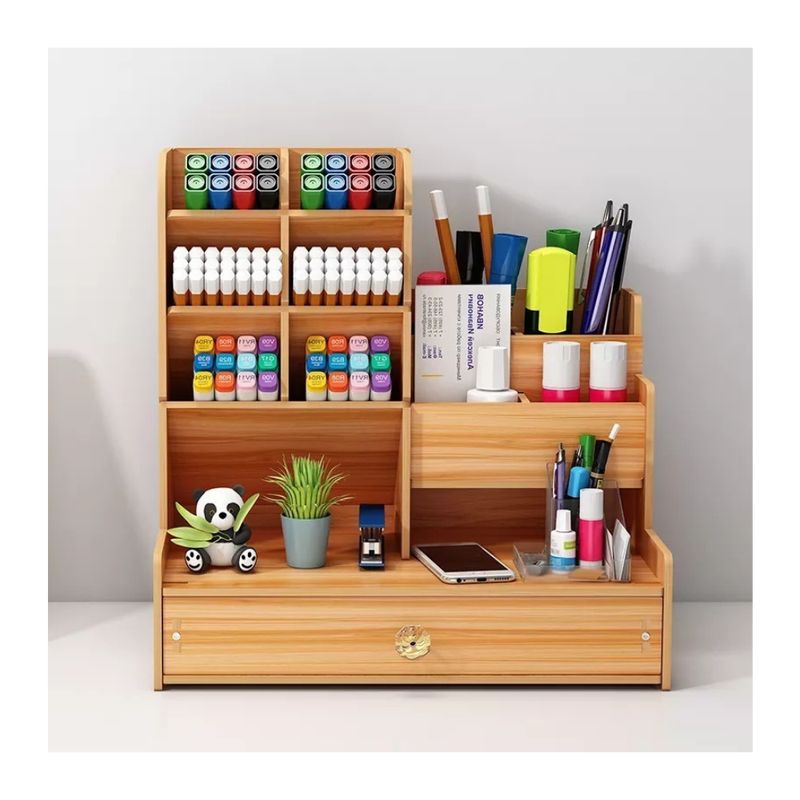 GENERICO - Organizador Para Escritorio De Madera Oficina