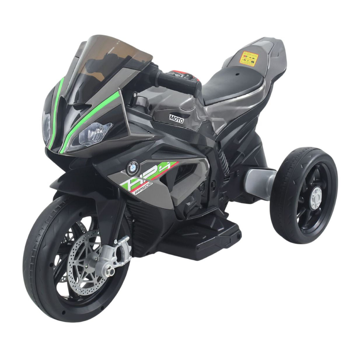 MUNDO ONLINE - Moto a Batería 3 Ruedas HP4 Luces y Sonido