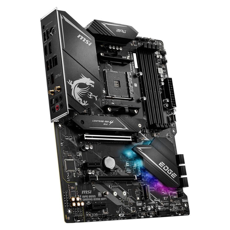 MSI - MSI MPG B550 GAMING EDGE WIFI AM4 ATX Motherboard