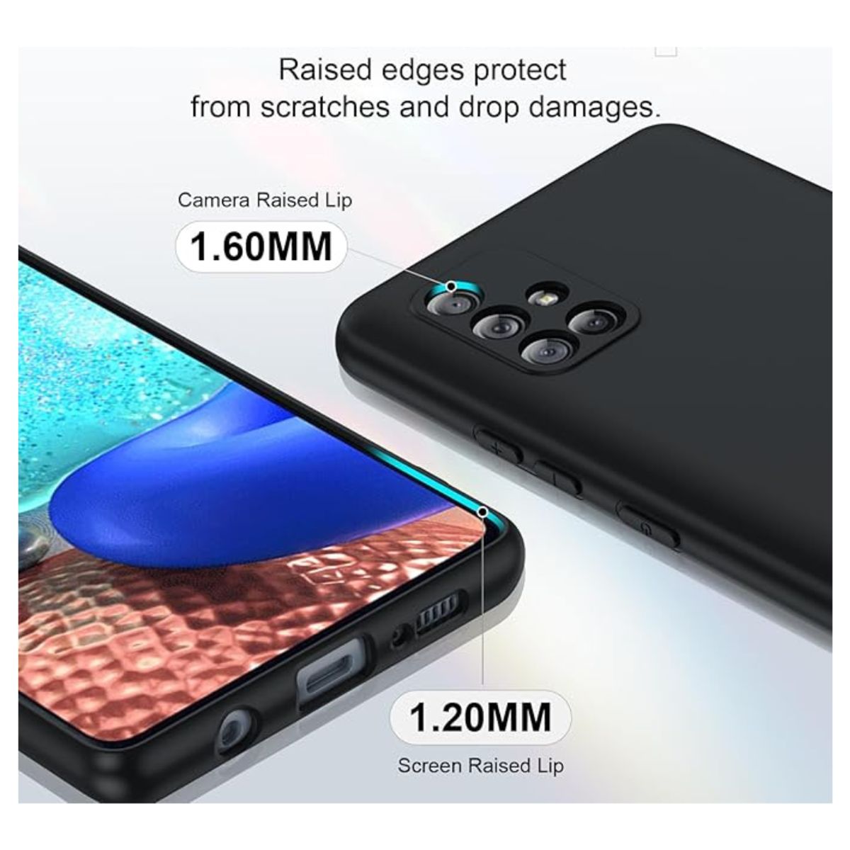 GENERICO - Carcasa Silicona Color Para Samsung A71