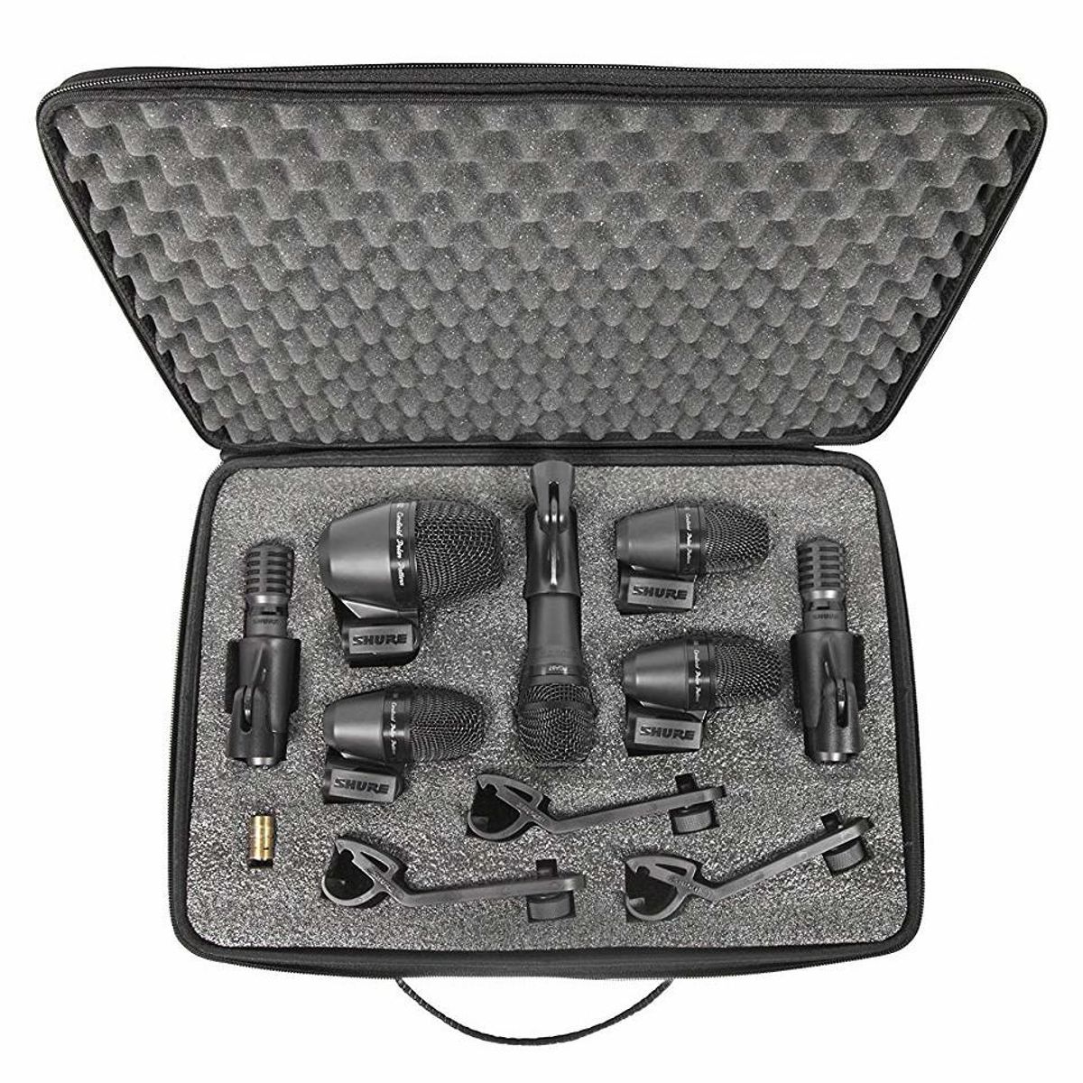SHURE - Kit Microfono para Bateria Shure PGADRUMKIT7 - Negro