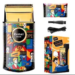 KEMEI - Máquina Afeitadora Eléctrica Inalámbrica KM-RS7098