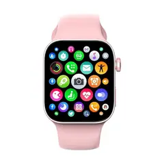 GENERICO - RELOJ SMARTWATCH I8 PRO MAX ROSA BLUETOOTH LLAMADAS