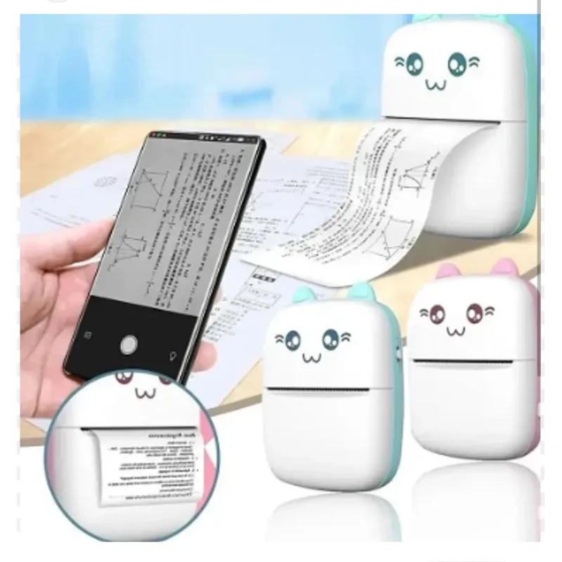 GENERICO - MINI IMPRESORA TERMICA DE BOLSILLO