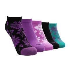 TOP - Calcetines Cortos Mujer Pack 5 C15