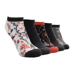 TOP - Calcetines Cortos Mujer Pack 5 C16