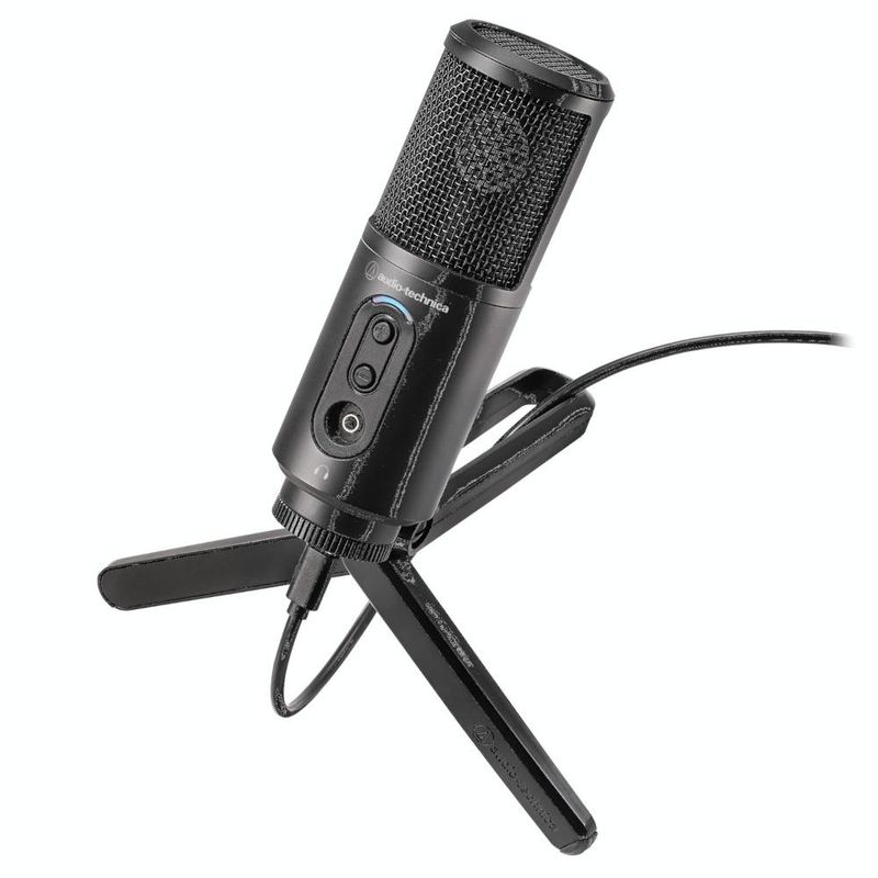 AUDIOTECHNICA - Microfono Condensador USB Audiotechnica ATR2500x-USB - Negro