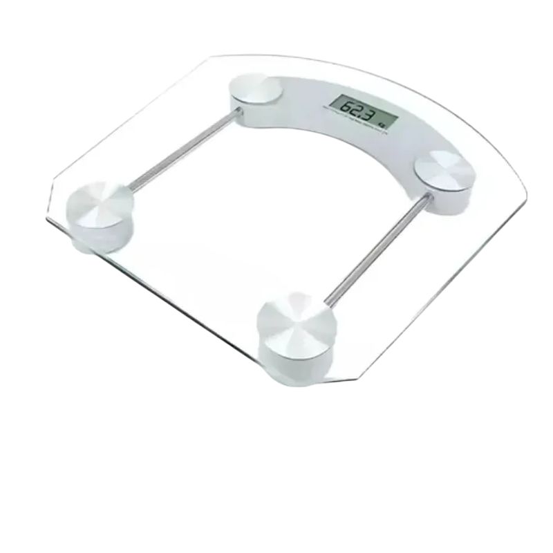 GENERICO - Pesa Digital De Baño 150 Kg Vidrio Templado