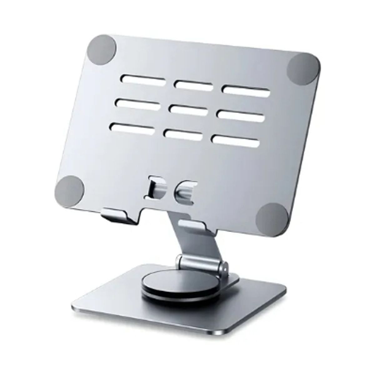 GENERICO - Soporte Para iPad Ajustable Base Tablet Giratoria 360 Metal