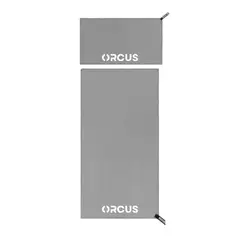ORCUS - SET 2 TOALLAS DE MICROFIBRA GRIS