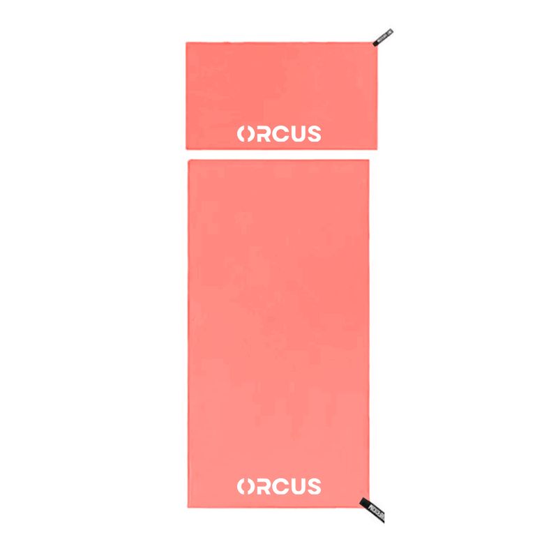 ORCUS - SET 2 TOALLAS DE MICROFIBRA ROSADO ORCUS