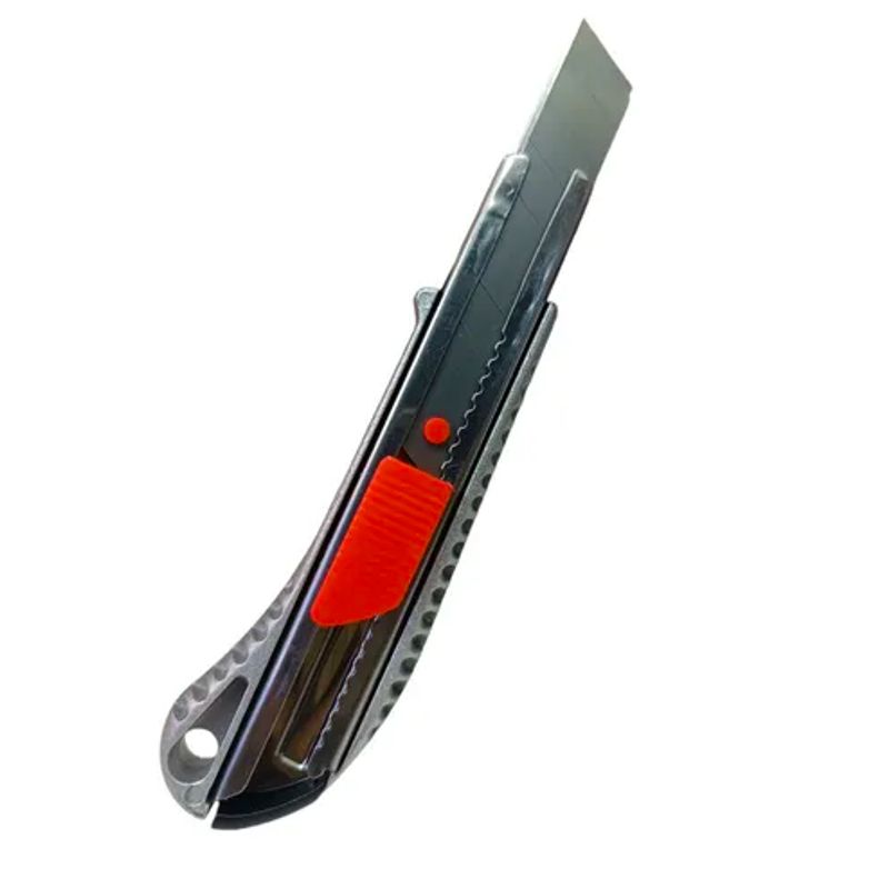 INOXCROM - Cuchillo Inoxcrom Cartonero Acero 60 Liso Aluminio