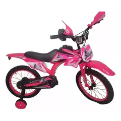GENERICO - Bicicleta Aro 12 Bicimoto De Niña Con Sonido