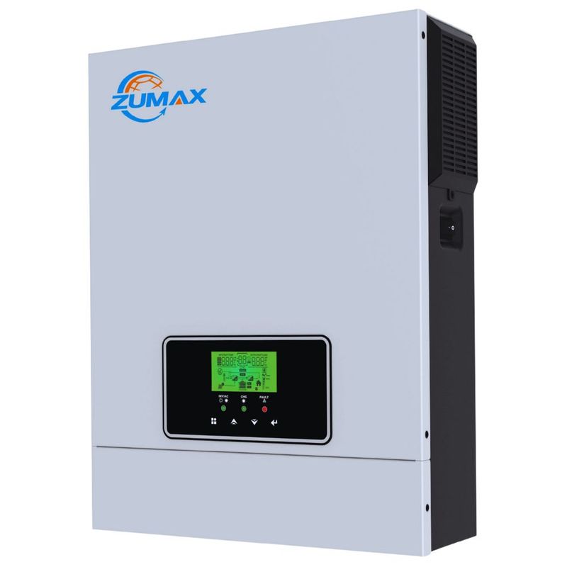 SOLAR - Inversor Solar Zumax Hibrido 32kva 3000w Mppt 80a Onda Pura